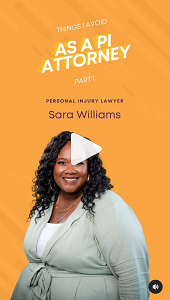 things i avoid as a personal injury attorney